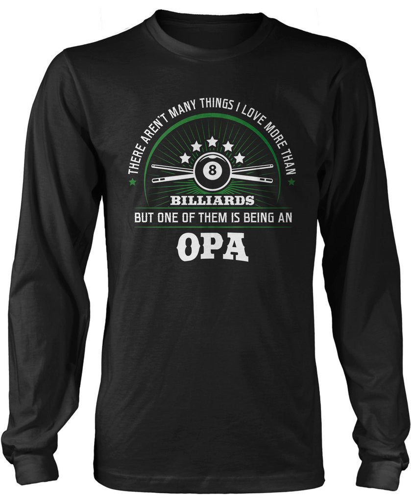 This Opa Loves Billiards